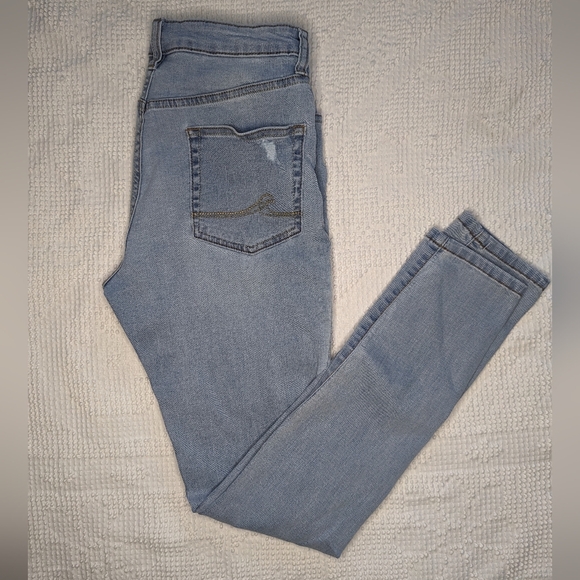 Roxyâ•‘Skinny Blue Jeansâ•‘Size 29 - Picture 1 of 5